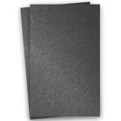 Metallic 11X17 Card Stock Paper – ANTHRACITE – 105lb Cover (284gsm) – 100 PK