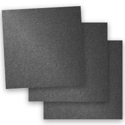 Metallic – 12X12 Card Stock Paper – ANTHRACITE – 105lb Cover (284gsm) – 100 PK