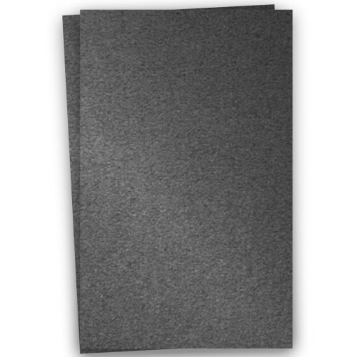 Metallic – 12X18 Card Stock Paper – ANTHRACITE – 105lb Cover (284gsm) – 100 PK