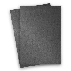 Metallic – 8.5X14 Legal Size Card Stock Paper – Anthracite – 105lb Cover (284gsm) – 150 PK
