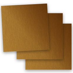 Metallic – 12X12 Card Stock Paper – ANTIQUE GOLD – 105lb Cover (284gsm) – 100 PK