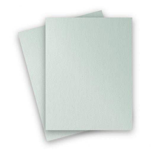 Metallic – 8.5X11 Card Stock Paper – AQUAMARINE – 105lb Cover (284gsm) – 25 PK