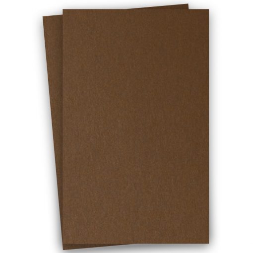 Metallic 11X17 Card Stock Paper – BRONZE – 105lb Cover (284gsm) – 100 PK