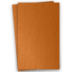 Metallic 11X17 Card Stock Paper – COPPER – 105lb Cover (284gsm) – 100 PK