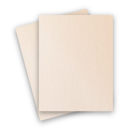 Metallic – 8.5X11 Card Stock Paper – CORAL – 105lb Cover (284gsm) – 250 PK
