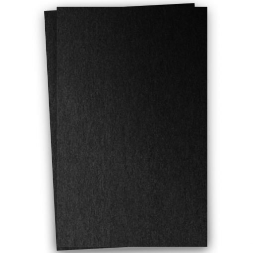 Metallic – 12X18 Card Stock Paper – ONYX – 105lb Cover (284gsm) – 100 PK