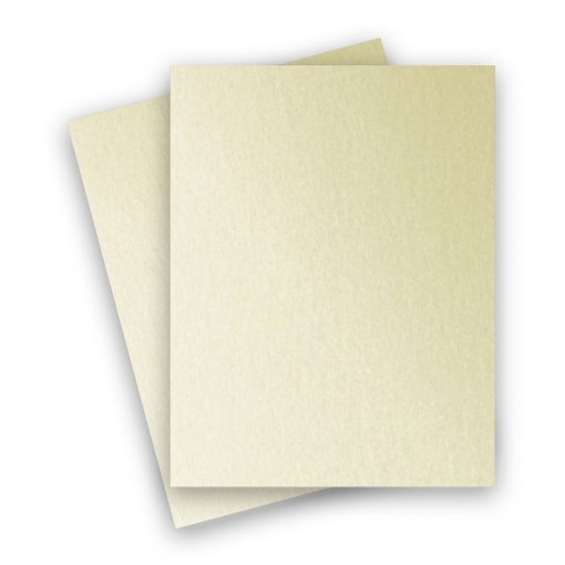 Metallic – 8.5X11 Card Stock Paper – OPAL – 105lb Cover (284gsm) – 250 PK