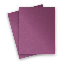 Metallic – 8.5X11 Card Stock Paper – PUNCH – 105lb Cover (284gsm) – 25 PK